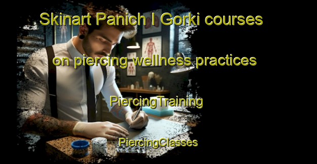 Skinart Panich I Gorki courses on piercing wellness practices | #PiercingTraining #PiercingClasses #SkinartTraining-Russia