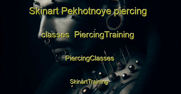 Skinart Pekhotnoye piercing classes | #PiercingTraining #PiercingClasses #SkinartTraining-Russia