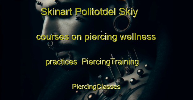 Skinart Politotdel Skiy courses on piercing wellness practices | #PiercingTraining #PiercingClasses #SkinartTraining-Russia