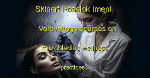 Skinart Poselok Imeni Vorovskogo courses on microblading wellness practices | #MicrobladingTraining #MicrobladingClasses #SkinartTraining-Russia