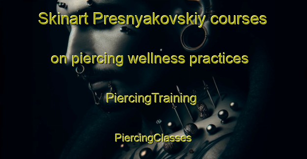 Skinart Presnyakovskiy courses on piercing wellness practices | #PiercingTraining #PiercingClasses #SkinartTraining-Russia