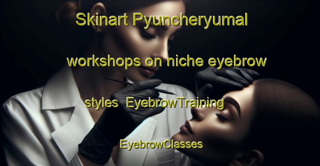 Skinart Pyuncheryumal workshops on niche eyebrow styles | EyebrowTraining | EyebrowClasses | SkinartTraining-Russia