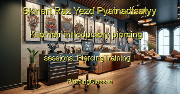 Skinart Raz Yezd Pyatnadtsatyy Kilometr introductory piercing sessions | #PiercingTraining #PiercingClasses #SkinartTraining-Russia