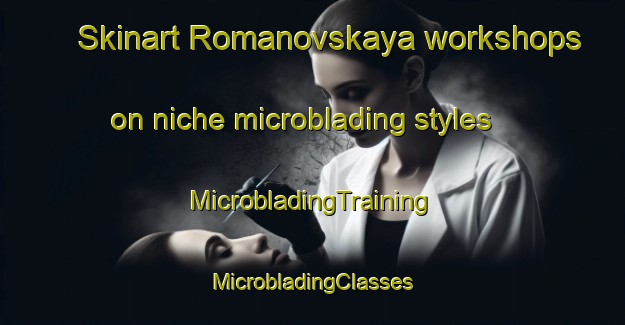 Skinart Romanovskaya workshops on niche microblading styles | #MicrobladingTraining #MicrobladingClasses #SkinartTraining-Russia