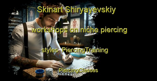 Skinart Shiryayevskiy workshops on niche piercing styles | #PiercingTraining #PiercingClasses #SkinartTraining-Russia