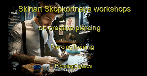 Skinart Skopkortnaya workshops on creative piercing | #PiercingTraining #PiercingClasses #SkinartTraining-Russia