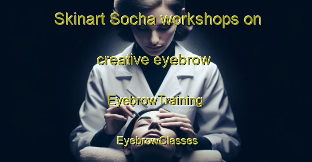 Skinart Socha workshops on creative eyebrow | EyebrowTraining | EyebrowClasses | SkinartTraining-Russia