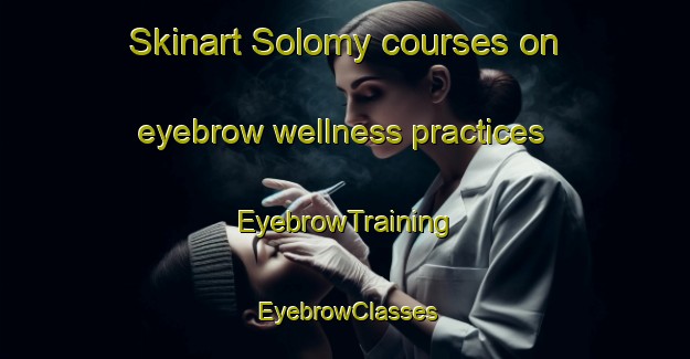 Skinart Solomy courses on eyebrow wellness practices | EyebrowTraining | EyebrowClasses | SkinartTraining-Russia