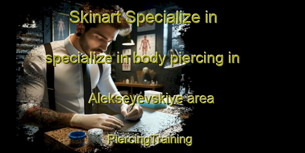 Skinart Specialize in specialize in body piercing in Alekseyevskiye area | #PiercingTraining #PiercingClasses #SkinartTraining-Russia