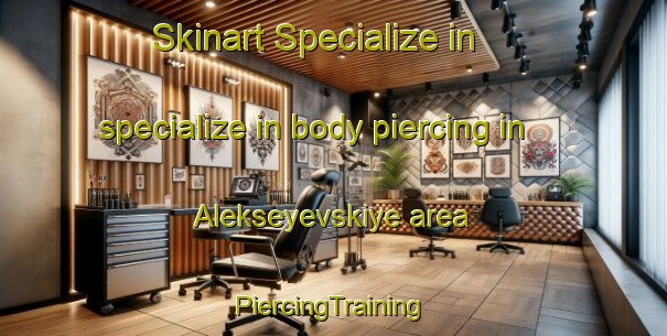 Skinart Specialize in specialize in body piercing in Alekseyevskiye area | #PiercingTraining #PiercingClasses #SkinartTraining-Russia