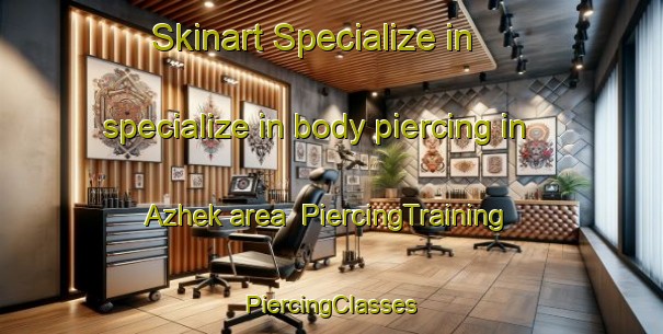 Skinart Specialize in specialize in body piercing in Azhek area | #PiercingTraining #PiercingClasses #SkinartTraining-Russia