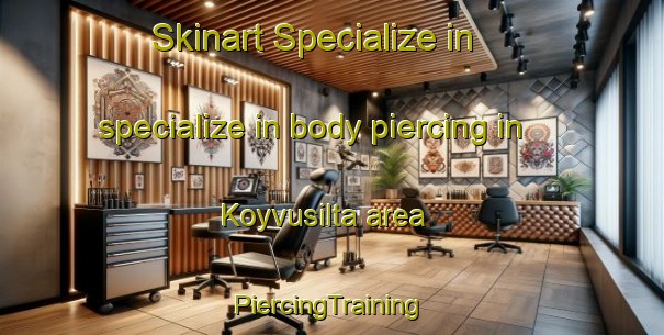 Skinart Specialize in specialize in body piercing in Koyvusilta area | #PiercingTraining #PiercingClasses #SkinartTraining-Russia