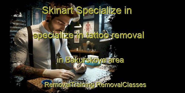 Skinart Specialize in specialize in tattoo removal in Bakurskoye area | #RemovalTraining #RemovalClasses #SkinartTraining-Russia