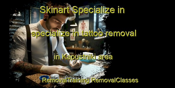 Skinart Specialize in specialize in tattoo removal in Kapustniki area | #RemovalTraining #RemovalClasses #SkinartTraining-Russia