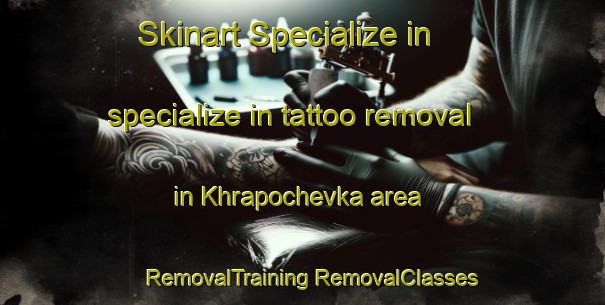 Skinart Specialize in specialize in tattoo removal in Khrapochevka area | #RemovalTraining #RemovalClasses #SkinartTraining-Russia