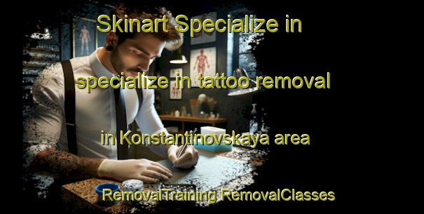 Skinart Specialize in specialize in tattoo removal in Konstantinovskaya area | #RemovalTraining #RemovalClasses #SkinartTraining-Russia