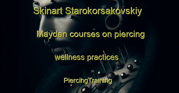 Skinart Starokorsakovskiy Maydan courses on piercing wellness practices | #PiercingTraining #PiercingClasses #SkinartTraining-Russia