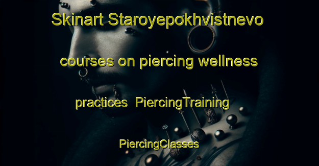 Skinart Staroyepokhvistnevo courses on piercing wellness practices | #PiercingTraining #PiercingClasses #SkinartTraining-Russia