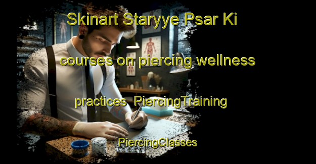 Skinart Staryye Psar Ki courses on piercing wellness practices | #PiercingTraining #PiercingClasses #SkinartTraining-Russia