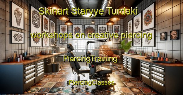 Skinart Staryye Turdaki workshops on creative piercing | #PiercingTraining #PiercingClasses #SkinartTraining-Russia