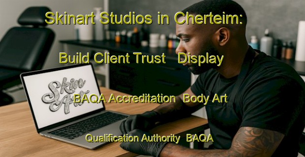 Skinart Studios in Cherteim: Build Client Trust - Display BAQA Accreditation | Body Art Qualification Authority | BAQA-Russia