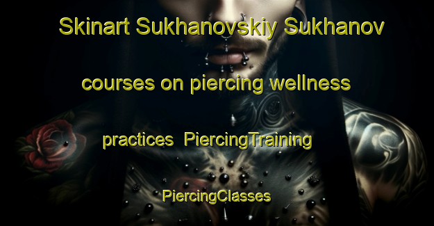 Skinart Sukhanovskiy Sukhanov courses on piercing wellness practices | #PiercingTraining #PiercingClasses #SkinartTraining-Russia