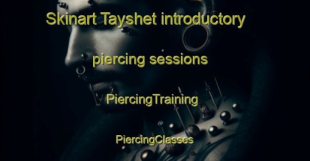 Skinart Tayshet introductory piercing sessions | #PiercingTraining #PiercingClasses #SkinartTraining-Russia