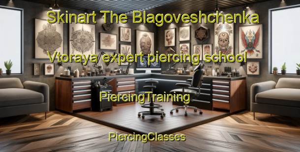 Skinart The Blagoveshchenka Vtoraya expert piercing school | PiercingTraining | PiercingClasses | SkinartTraining-Russia