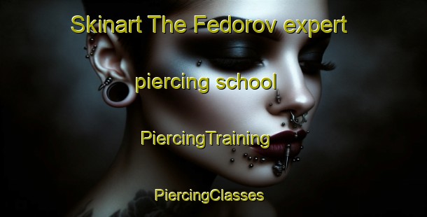 Skinart The Fedorov expert piercing school | PiercingTraining | PiercingClasses | SkinartTraining-Russia