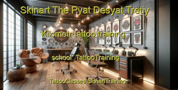 Skinart The Pyat Desyat Tretiy Kilometr tattoo training school | #TattooTraining #TattooClasses #SkinartTraining-Russia