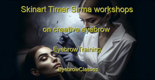 Skinart Timer Sirma workshops on creative eyebrow | EyebrowTraining | EyebrowClasses | SkinartTraining-Russia