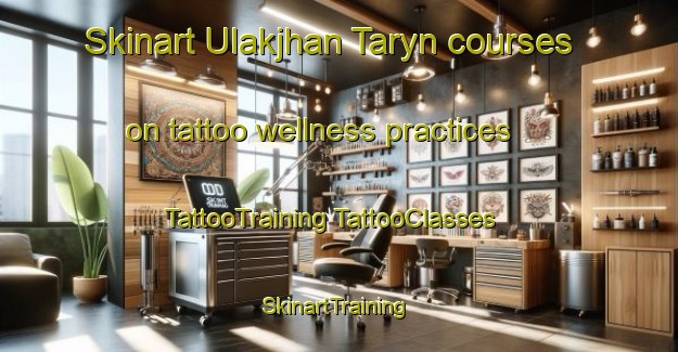 Skinart Ulakjhan Taryn courses on tattoo wellness practices | #TattooTraining #TattooClasses #SkinartTraining-Russia