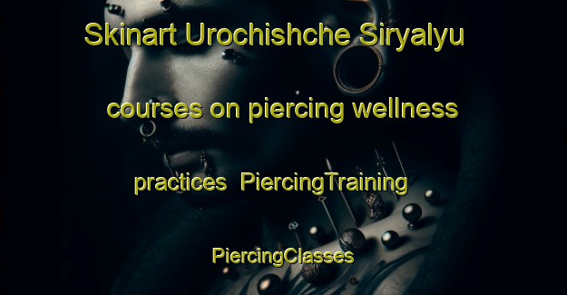 Skinart Urochishche Siryalyu courses on piercing wellness practices | #PiercingTraining #PiercingClasses #SkinartTraining-Russia