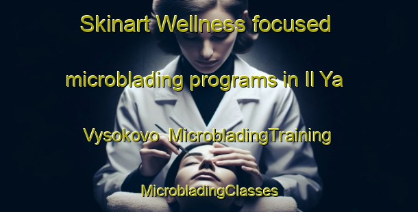 Skinart Wellness-focused microblading programs in Il Ya Vysokovo | #MicrobladingTraining #MicrobladingClasses #SkinartTraining-Russia