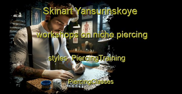 Skinart Yansurinskoye workshops on niche piercing styles | #PiercingTraining #PiercingClasses #SkinartTraining-Russia