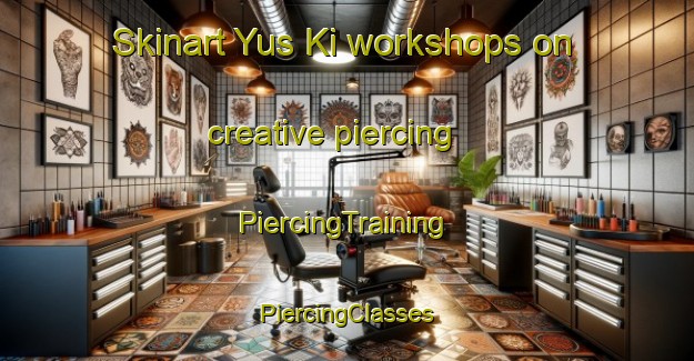 Skinart Yus Ki workshops on creative piercing | #PiercingTraining #PiercingClasses #SkinartTraining-Russia